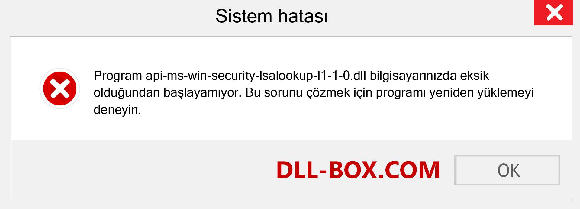 api-ms-win-security-lsalookup-l1-1-0.dll dosyası eksik mi? Windows 7, 8, 10 için İndirin - Windows'ta api-ms-win-security-lsalookup-l1-1-0 dll Eksik Hatasını Düzeltin, fotoğraflar, resimler